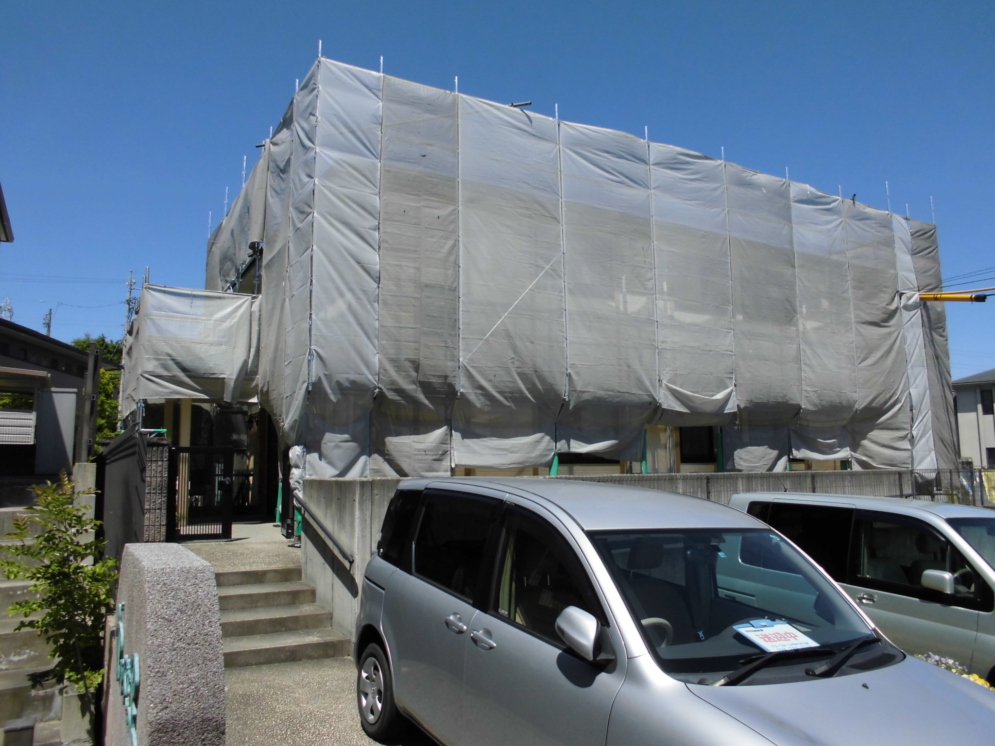 名東区Ｙ老人介護施設屋根及び外壁塗装改修工事