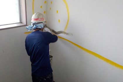 名東区Kマンション外壁等塗装防水工事
